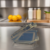 Take-Out Container Hinged 9.375X6.75X2 IN Clear 350/Case