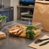 Take-Out Container Hinged 9.375X6.75X3 IN 350/Case