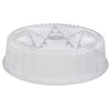 Caterware® Lid Dome 12X2.5 IN OPS Clear Round For Container 50/Case