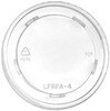 Lid Flat Plastic Clear For Container 1000/Case