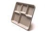 Ovation Cafeteria & School Lunch Tray Base 5 Compartment Sugarcane Rectangle 400/Case