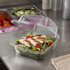 Take-Out Container Hinged Medium (MED) 5X5 IN Clear Square 500/Case