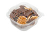 SeeShell® Take-Out Container Hinged With Dome Lid 6X6 IN PS Clear Square 250/Case