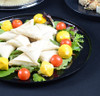 Platter Pleasers Serving Tray Base 10.25 IN Plastic Black Round 25/Case
