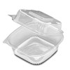 Take-Out Container Hinged 6 IN PLA Clear 250/Case