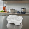 Berry Basket Hinged 1 QT Vented 300/Case