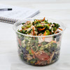 Solo® MicroGourmet® Deli Container Base & Lid Combo 16 OZ PP Translucent 25 Count/Pack 20 Packs/Case 500 Count/Case