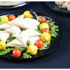 Platter Pleasers Serving Tray Base 18 IN Plastic White Round Heavy Duty 25/Case