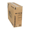 Take-Out Container Base & Lid Combo With Dome Lid 35 OZ PP Black Clear Round 150/Case