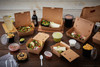 OneBox® #1 Take-Out Box Tuck-Top 4.5X4.5X2.5 IN Paperboard Kraft Square 312/Case