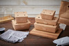 OneBox® #1 Take-Out Box Tuck-Top 4.5X4.5X2.5 IN Paperboard Kraft Square 312/Case