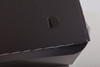 #8 46 OZ 4.5X4.5X3.3 IN Paperboard Black 200/Case