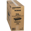 Take-Out Container Base & Lid Combo With Dome Lid 28 OZ PP Black Clear Rectangle 150/Case
