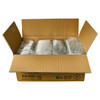Deli Container Hinged With Flat Lid 8 OZ RPET Clear Rectangle Tamper-Evident 240/Case