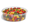 HomeFresh® Deli Container Base 6 OZ PP Clear Round 500/Case