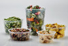 Lid Flat 4.7X0.3 IN 1 Compartment PP Clear Round For 8-12-16-24-32 OZ Deli Container Unhinged Flush Fit 500/Case