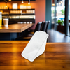 Sandwich Wedge Hinged With Flat Lid 4X5.1X5.2 IN RPET Clear Triangle 250/Case