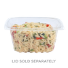 Deli Container Base 16 OZ PLA Clear Rectangle 900/Case