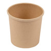 Food Container 12 OZ Kraft Bulk 25 Count/Pack 20 Packs/Case 500 Count/Case