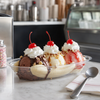 Banana Split Dessert Container Base 12 OZ OPS Clear 500/Case
