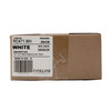 Platter Pleasers Serving Tray 10X8 IN Plastic White Rectangle 25/Case