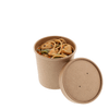Food Container Base & Lid Combo 12 OZ Kraft 250 Count/Pack 1 Packs/Case 250 Count/Case