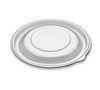FreshServe® Lid Dome Medium (MED) PET Clear Round For Container 480/Case