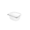 Deli Container Hinged 16 OZ 5.6X4.9X2.4 IN RPET 200/Case
