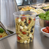 Deli Container Base 32 OZ Plastic Clear 500/Case