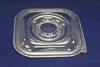 Lid Dome 11X11X1 IN PET Clear Square For Container 130/Case