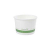 Food Container 32 OZ PLA Paper White 500/Case