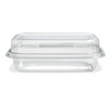 Crystal Seal® Hoagie & Sub Take-Out Container Hinged With Dome Lid 9X5X3.03 IN PET Clear Rectangle 100/Case