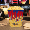 Popcorn Bucket & Tub Base 130 OZ Clay-Coated Paperboard Multicolor Round 300/Case