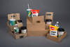 Take-Out Box 16X12X2.5 IN CRB Kraft Rectangle 1-Piece 150/Case