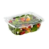 Food Container 24 OZ PET Clear Rectangle Tamper-Evident 24 Cases/Pallet