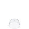 Solo® SoloServe® Lid Dome 3.993X2.04 IN 1 Compartment PET Clear For 12 OZ Container No Hole 50 Count/Pack 20 Packs/Case