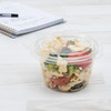 Dart® Safeseal™ Snack Deli Container Hinged With Flat Lid 8 OZ PET Clear 68 Count/Pack 4 Packs/Case 272 Count/Case