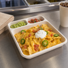 Nacho Take-Out Tray 9X7.5X1.5 IN 3 Compartment 400/Case