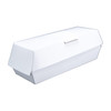 Hot Dog Take-Out Box Hinged With Dome Lid 6.125X2.125X2.25 IN SBS Paperboard White Rectangle 500/Case
