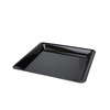 Serving Tray 14X14 IN PP Black Square 20/Case