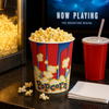 Popcorn Snack Bucket & Tub 32 OZ Paper Multicolor Showtime Round 500/Case