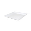 Serving Tray Base 14X14 IN PP White Square 20/Case