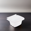 CrisPak Pro-Lok Deli Container Hinged With Flat Lid 24 OZ PET Clear Rectangle 200/Case