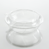 Fresh N' Sealed® Deli Container Hinged With Dome Lid 64 OZ PET Clear Round Deep 108/Case