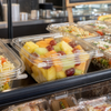 Safe-T-Fresh® Deli Container Hinged With Flat Lid 16 OZ PET Clear Rectangle Hangable Tamper-Evident 240/Case