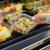 Safe-T-Fresh® Deli Container Hinged With Flat Lid 17 OZ RPET Clear Rectangle Hangable 320/Case
