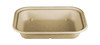 Take-Out Container Base 10X7.5X1.5 IN Plant Fiber Bamboo Natural Rectangle Freezer Safe Soak-Proof 400/Case
