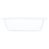 Dinex® Dessert Container Base 4 OZ Plastic White Square 4000/Case