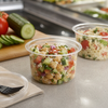 Deli Container Base 12 OZ PET Clear Round 560/Case