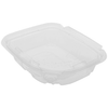 Deli Container With Flat Lid 8 OZ PET Clear Tamper-Resistant 200/Case